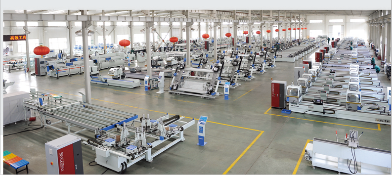 派克機(jī)器鋁型材加工中心裝配車間